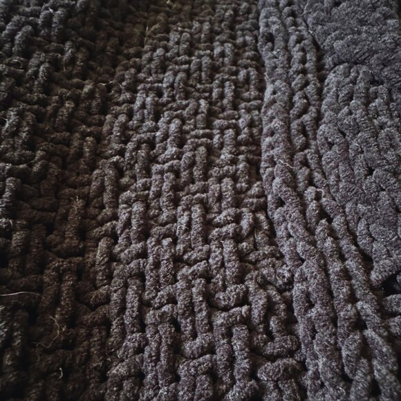 Garage Black Chunky Knit Cardigan Sweater Size XS - Picture 3 of 3